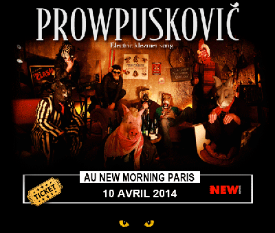 Prowpuskovic au New Morning