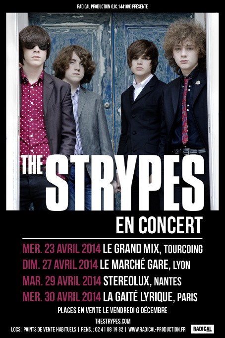 The Strypes Tour 2014
