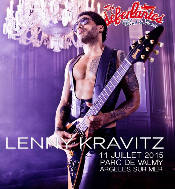 Lenny Kravitz Déferlantes 2015