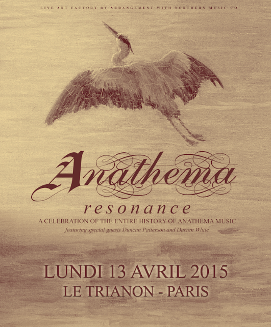 Anathema, Resonance Tour, Darren White, Duncan Patterson, Trianon