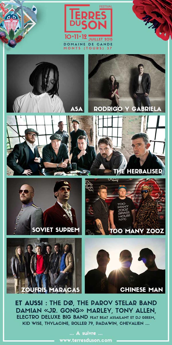 festival, tours, Terres du son