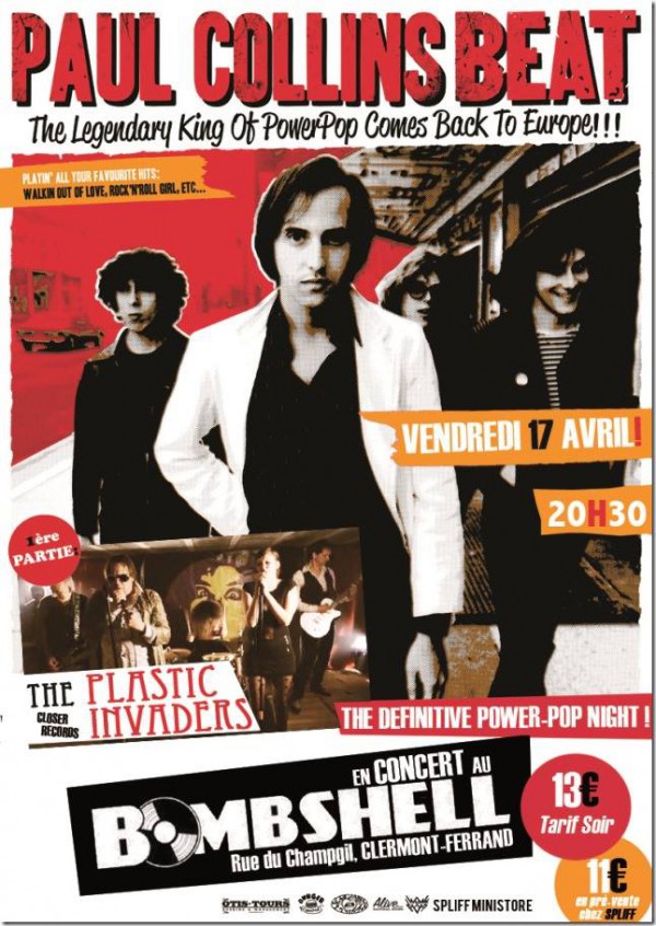 Paul Collins Clermont live 2015