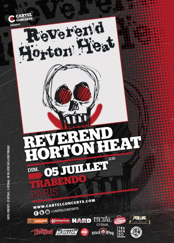 Reverend Horton Heat Paris 2015
