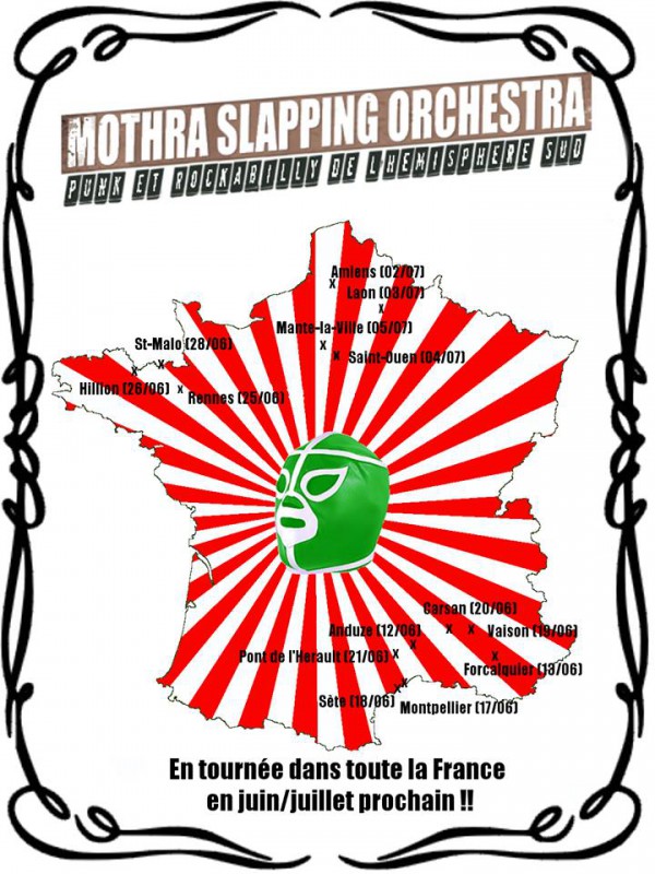 Mothra Slapping Orchestra Tour 2015
