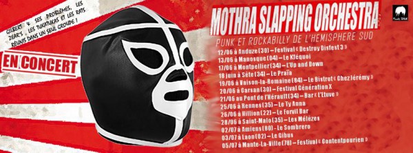 Mothra Slapping Orchestra Dates 2015