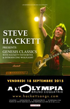 Steve Hackett, Olympia, Prog, Genesis,