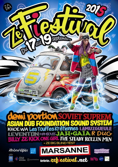Affiche Ze Fiestival 2015