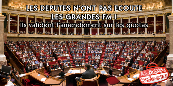 QUOTAS, assemblée, amendement, 40%, chansons francaises