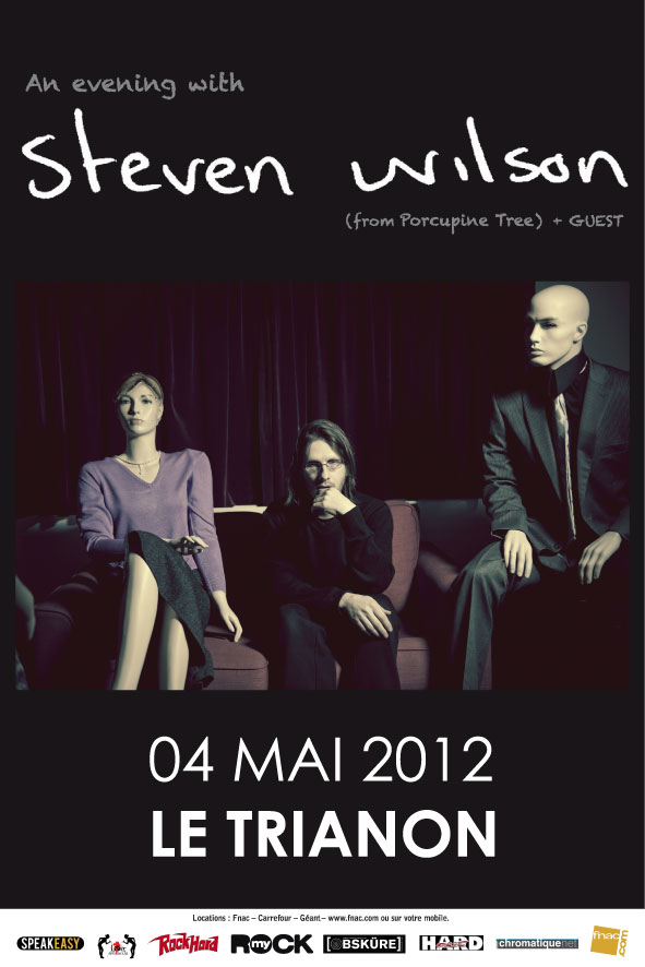 Steven Wilson au Trianon (Paris) le 4 Mai 2012