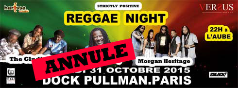 Reggae Night dock Pullman Annulé