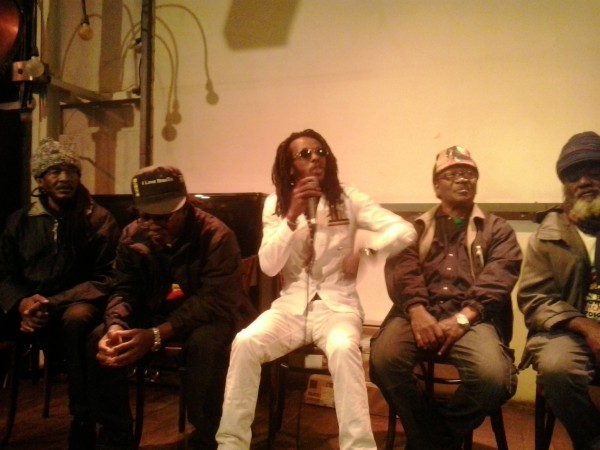 The gladiators, Droop lion, conférence de presse, bellevilloise