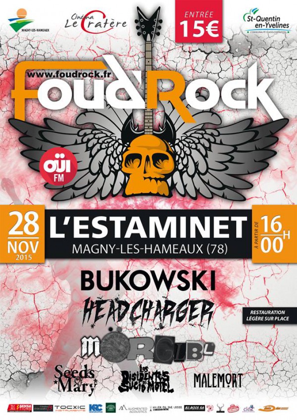 Foud'Rock Affiche 2015