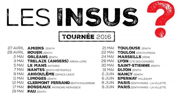 Insus Dates 2016