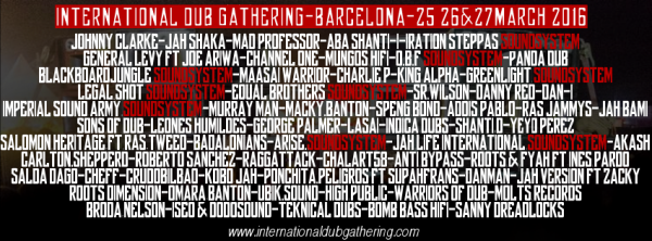 international dub gathering, johnny clarke, jah shaka, mad professor