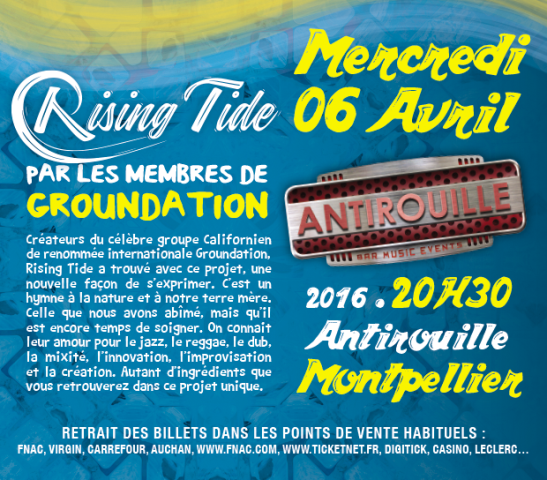Rising Tide Concert Antirouille