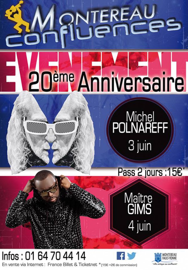 Affiche Montereau Confluences 2016