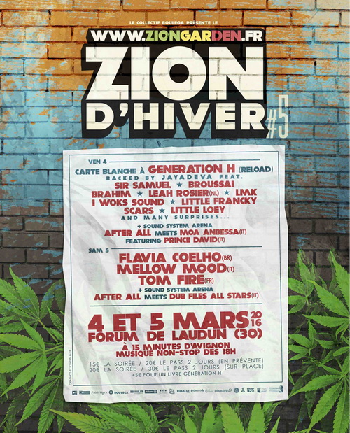 Zion D'hiver 4 et 5 Mars Forum Laudun