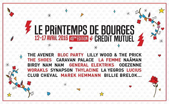 printemps de bourges 2016, programme, info pratique