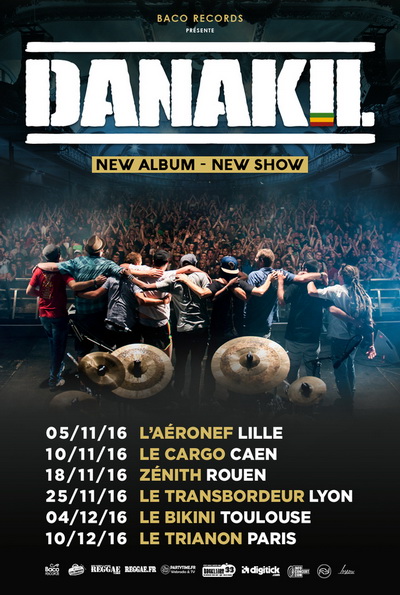 Danakil tournée 2016