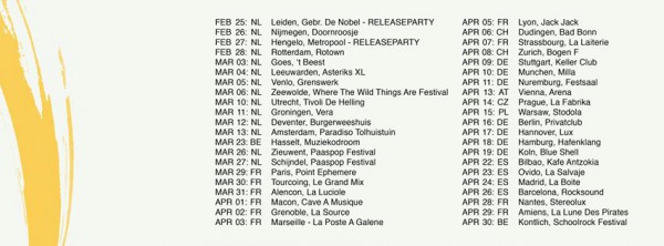 Birth Of Joy, tournée, 2016, Get Well