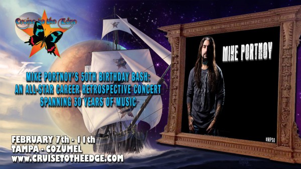Mike Portnoy, Cruise to the Edge, #MP50, 50th anniversary, Dream Theater,
