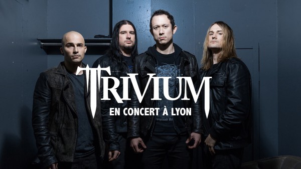 trivium, concert, lyon, france, 2016