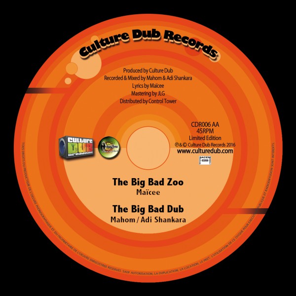 culture dub records, dreadzine, alexdub