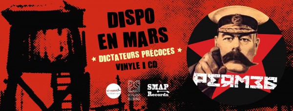 français, punk, faucille, synthé, perm.36