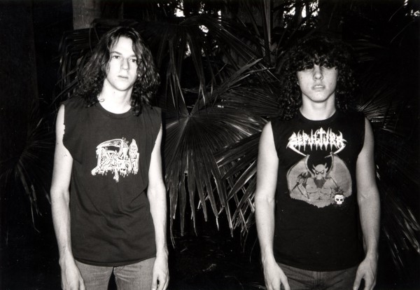 Chuck schuldiner, chris reifert, death, young