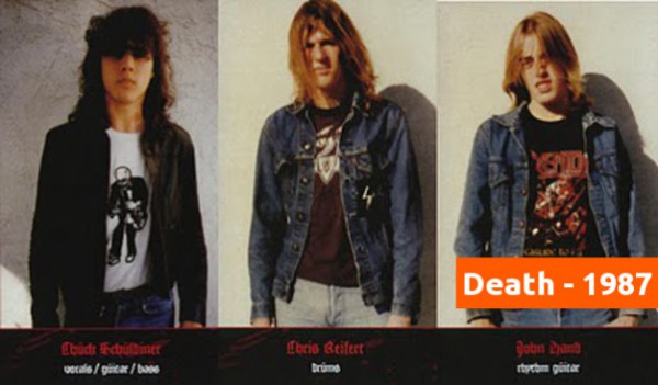 Death, 1987, chuck schuldiner