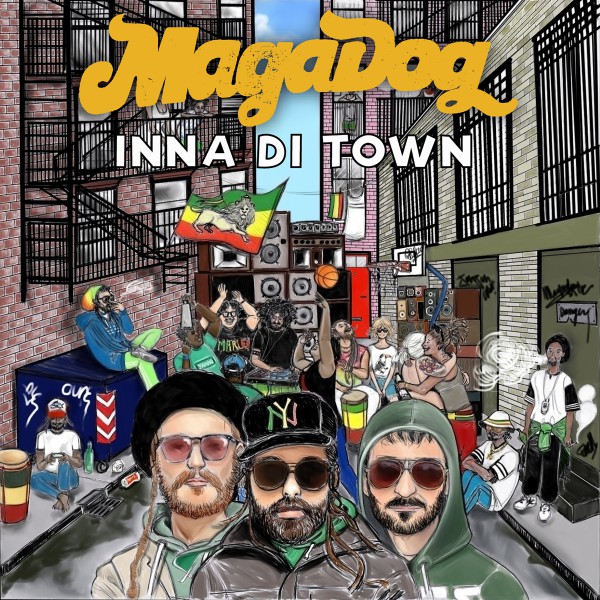 MagaDog,  Inna Di Town, cover