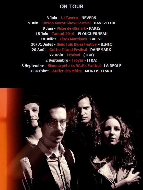 Parlor Snakes tour dates 2016