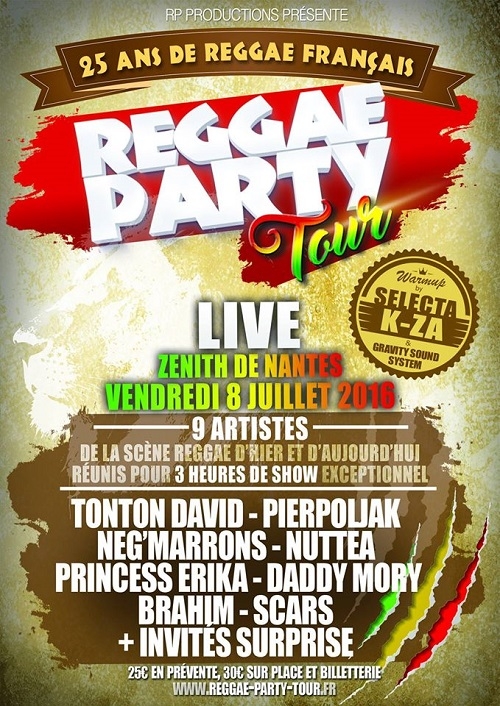 Reggae Party Tour 2016 Nantes