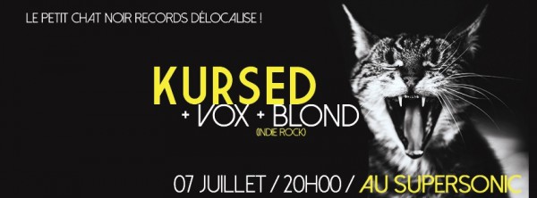 concert, gratuit, rock indé, Apple, Pompidou, kursed, vox, blond