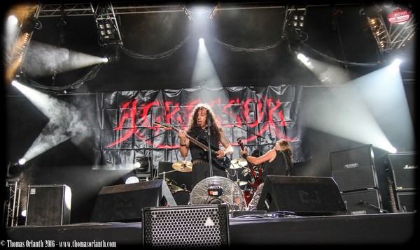 Agressor, Alex Colin-Tocquaine, Death metal, Altar, Clisson, Hellfest,