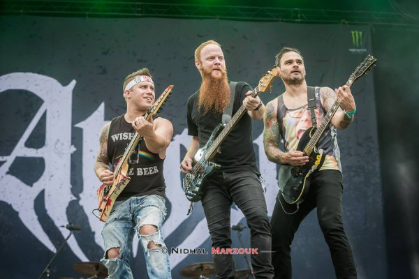 Atreyu, concert, france, hellfest, 2016, metalcore
