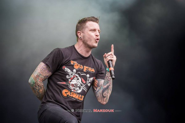 Atreyu, concert, france, hellfest, 2016, metalcore