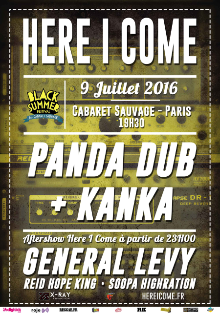Here I Come, soirée, reggae, Paris, Cabaret Sauvage