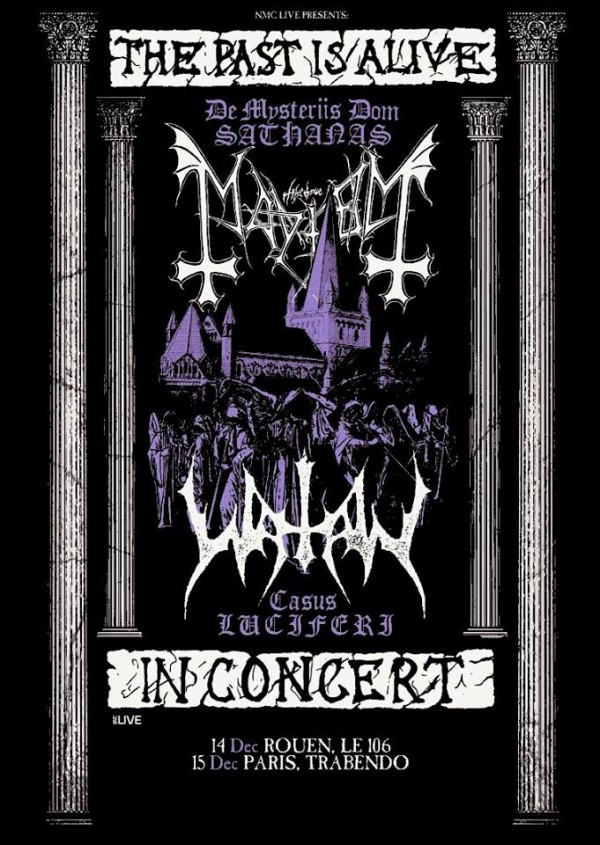 mayhem, watain, concerts, france, black metal