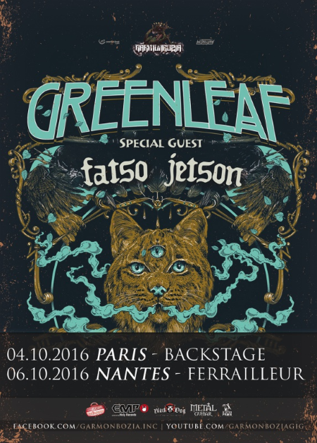 Greenleaf Tour, concert, octobre 2016