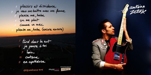 antoine zebra, plaisirs et dissidence, nouvel album, souscription, lp, rock llittéraire