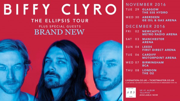Biffy Clyro, Tour, Dates, UK, Arenas, Rock, Scotland