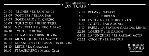 The mirrors, bric à brac, take me on, concert, montpellier