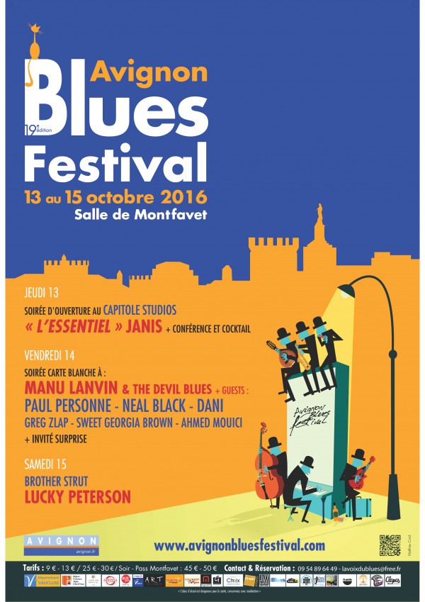 Avignon Blues Festival, 2016, presse, festival