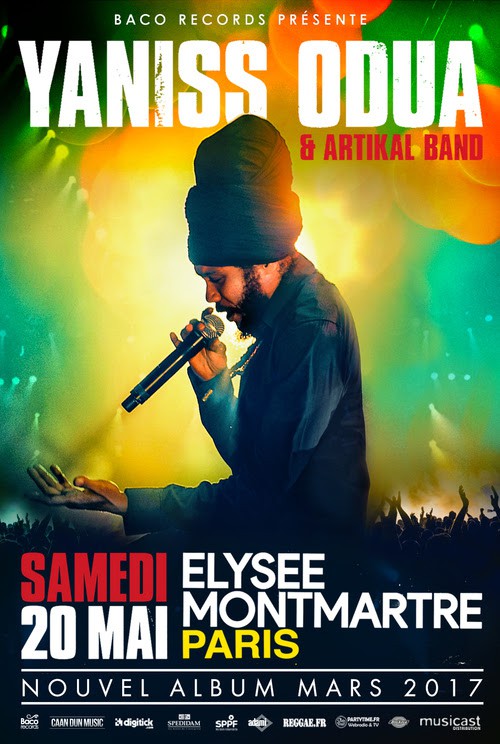 Yaniss Odua à  l'Elysée Montmartre