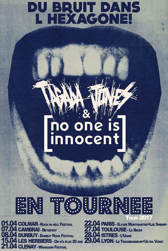 Concert, Tournée, Elections, Rock, 2016