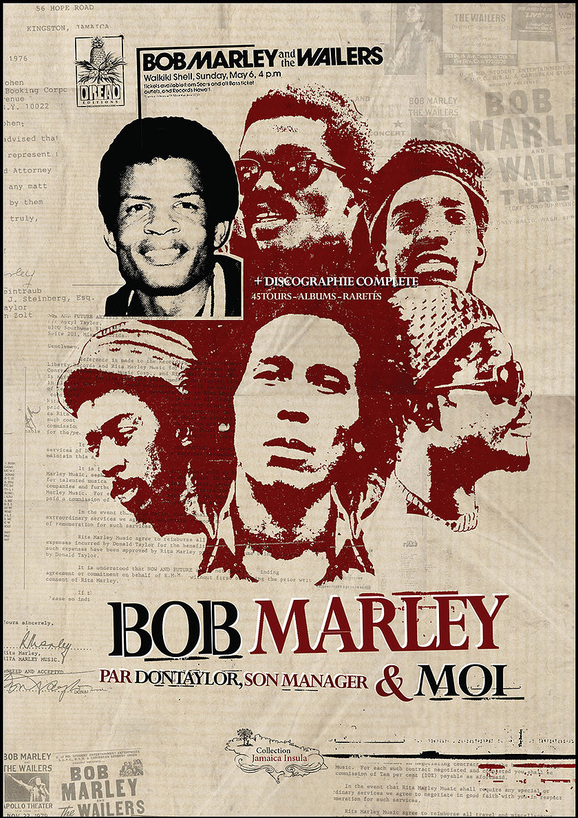 Don taylor, livre reggae, Bob Marley, Natty dread