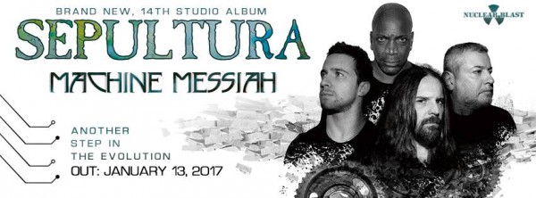 sepultura, brésil, thrash metal, death metal, nuclear blast, nouvel album, machine messiah