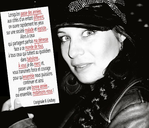 K-Lindsey, maman courage, autisme, Malone