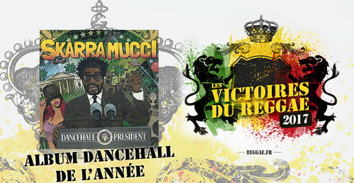 Album Dancehall Victoires du Reggae 2017